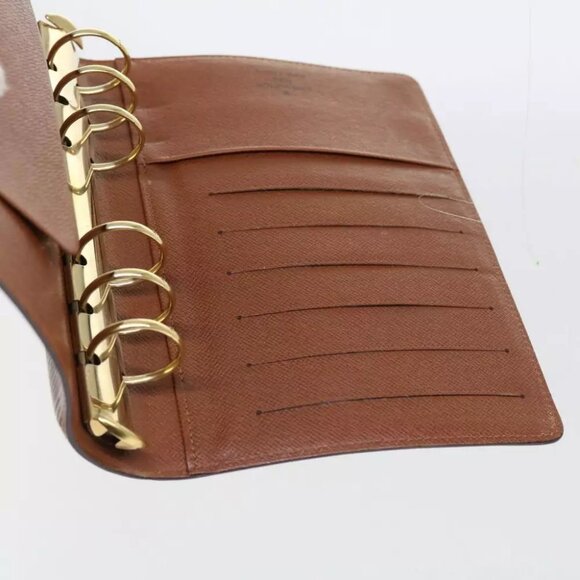LOUIS VUITTON Epi Agenda MM Day Planner Cover Brown R20043 LV Auth 54212 - Picture 11 of 11